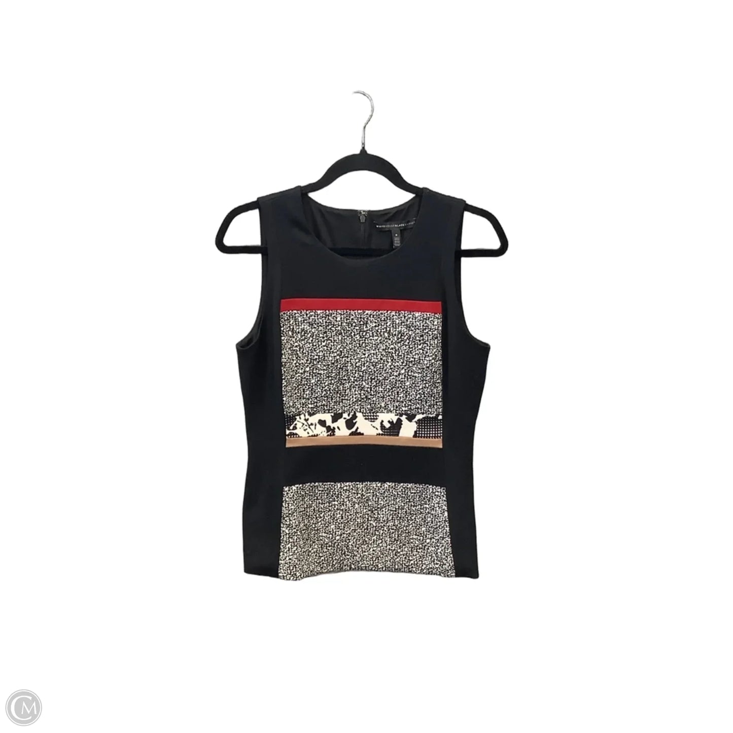 Top Sleeveless By White House Black Market In Black, Size: M