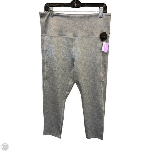 Athletic Leggings By Clothes Mentor In Grey, Size: Xl
