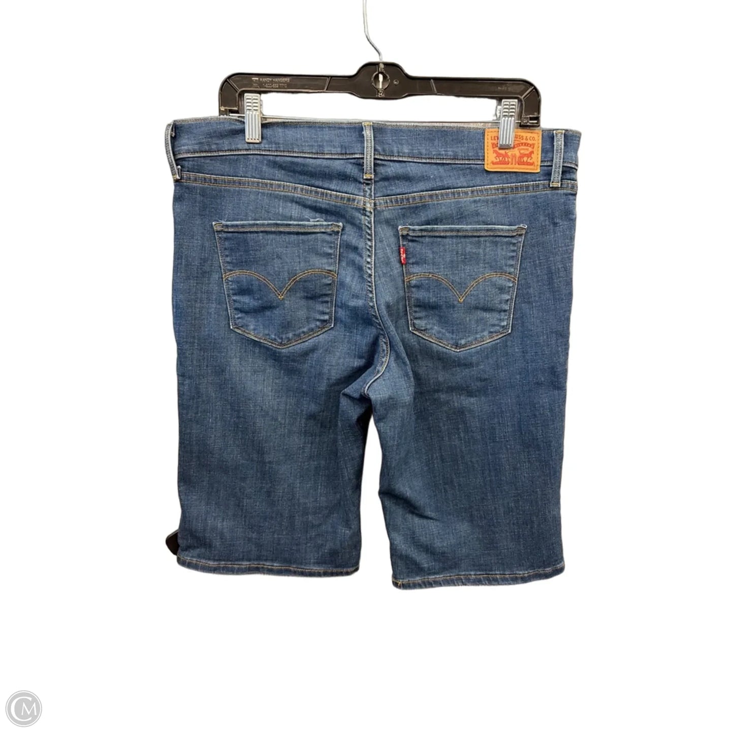 Shorts By Levis In Blue Denim, Size: 12
