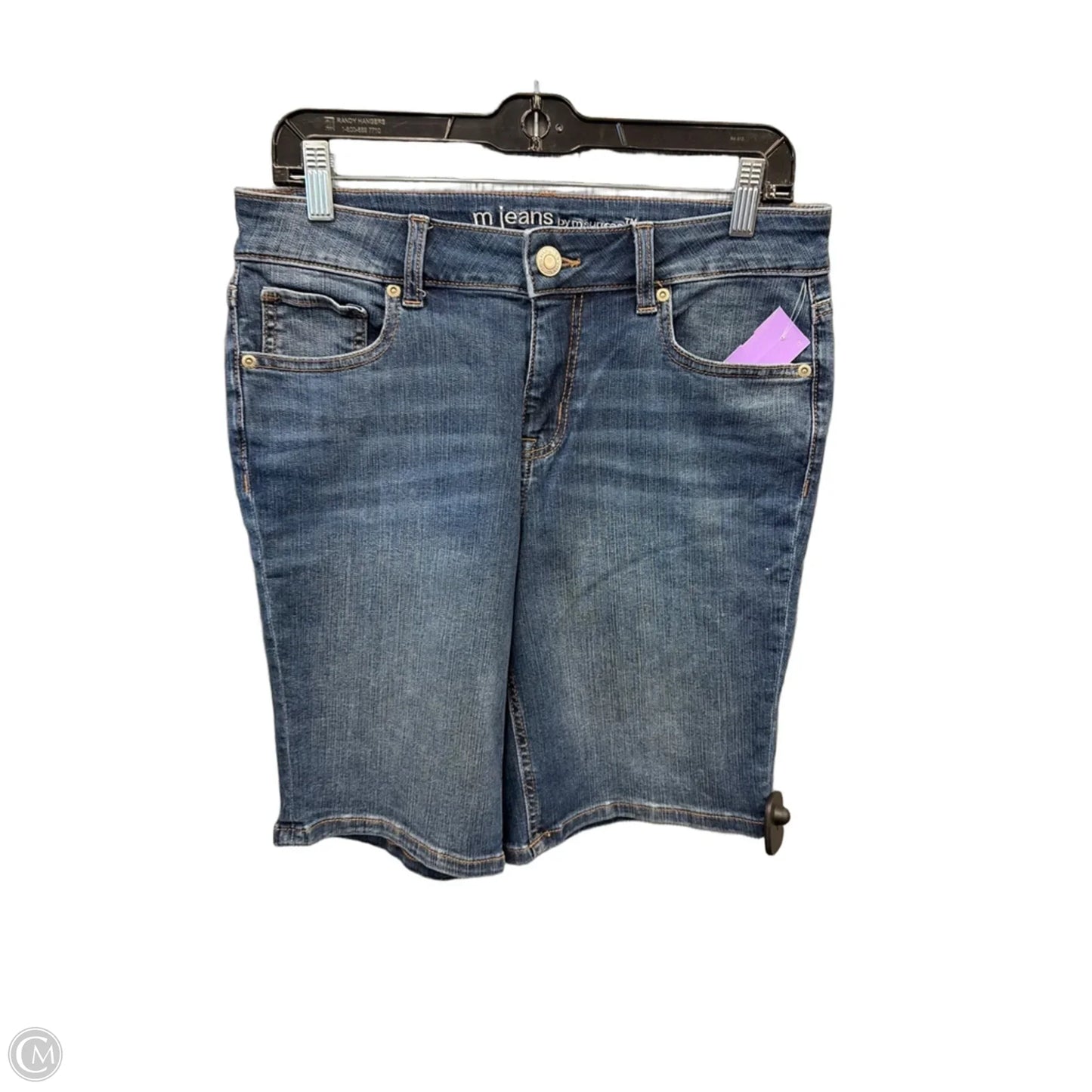 Shorts By Maurices In Blue Denim, Size: 8