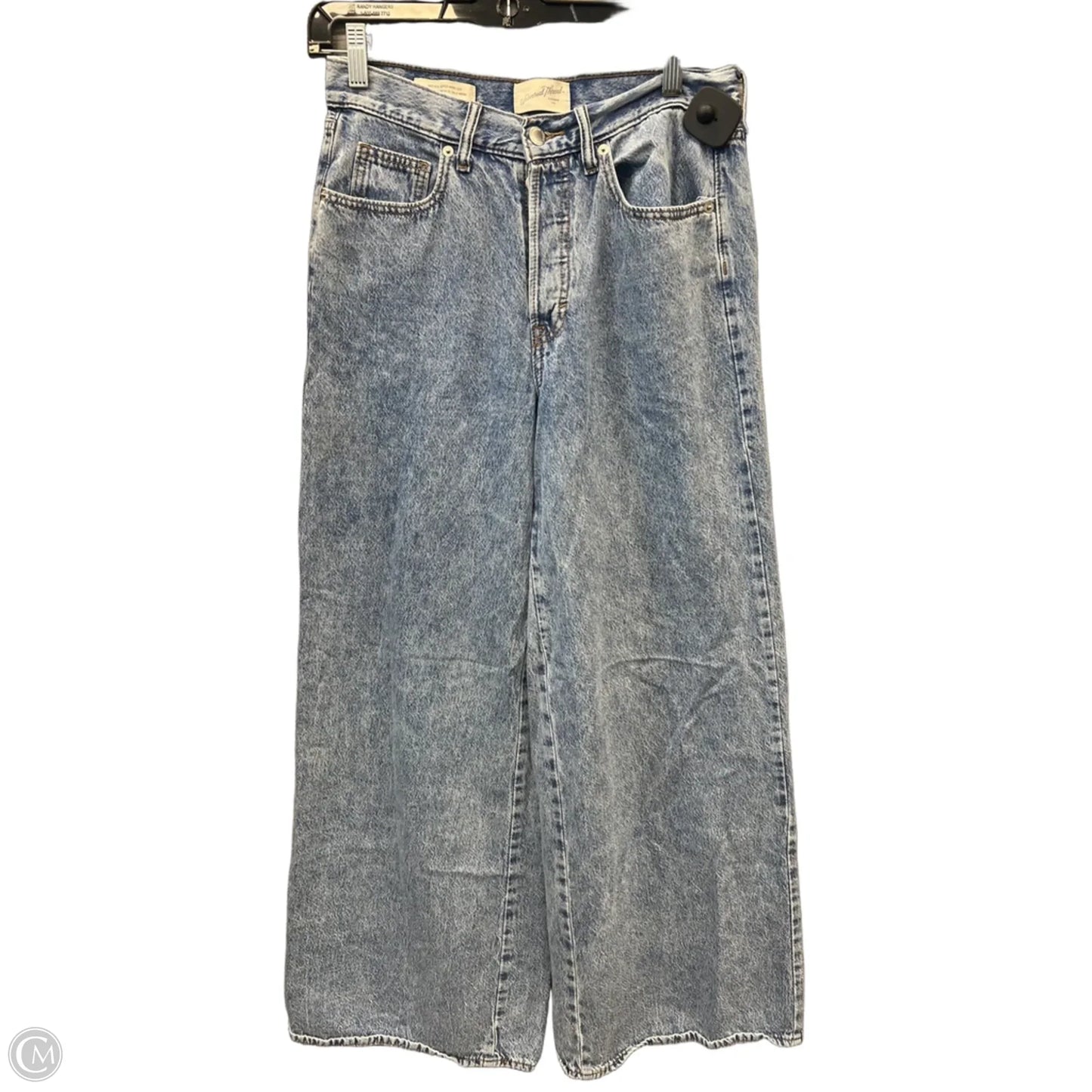 Jeans Wide Leg By Universal Thread In Blue Denim, Size: 4