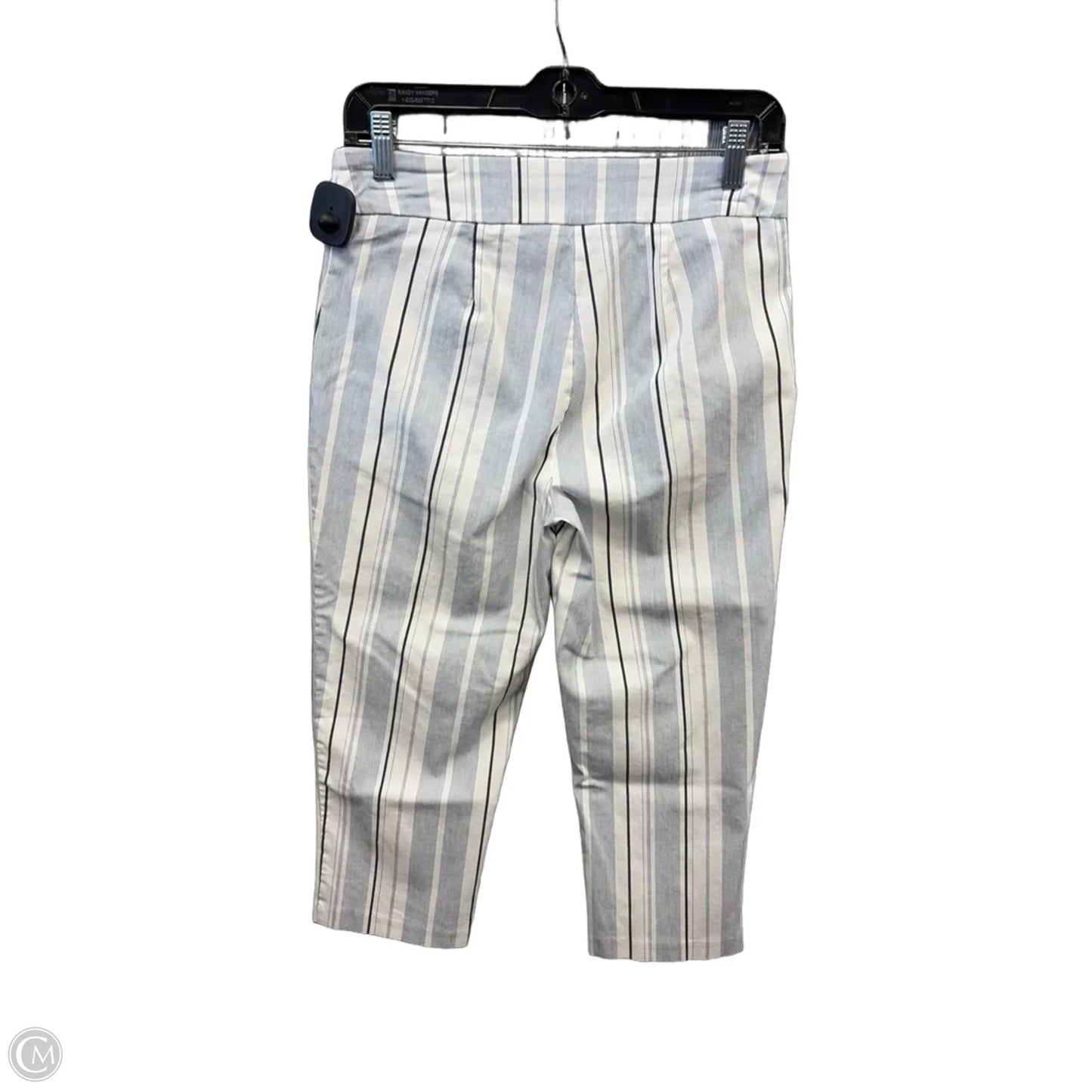 Capris By Clothes Mentor In Striped Pattern, Size: 8