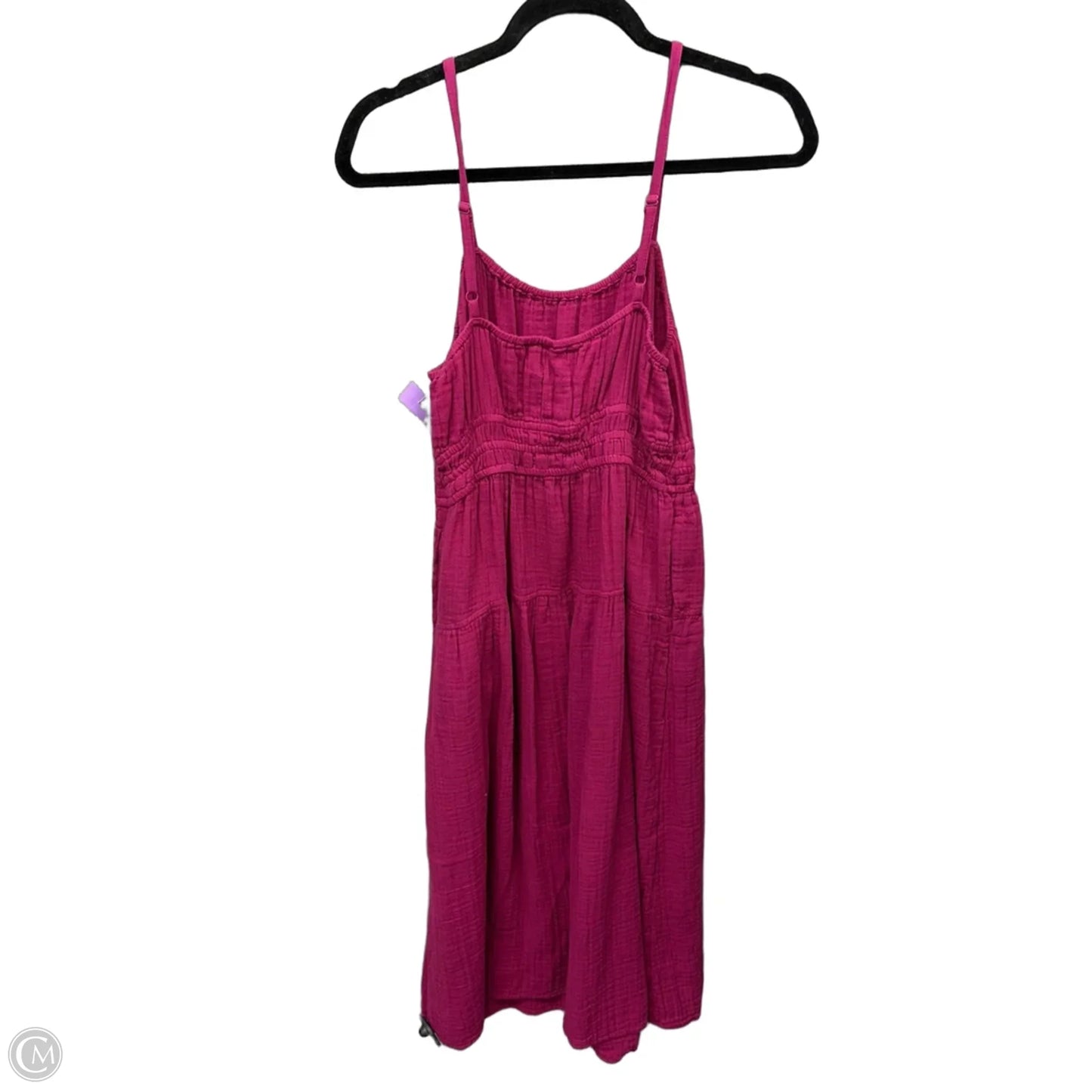 Dress Casual Midi By Old Navy In Purple, Size: M