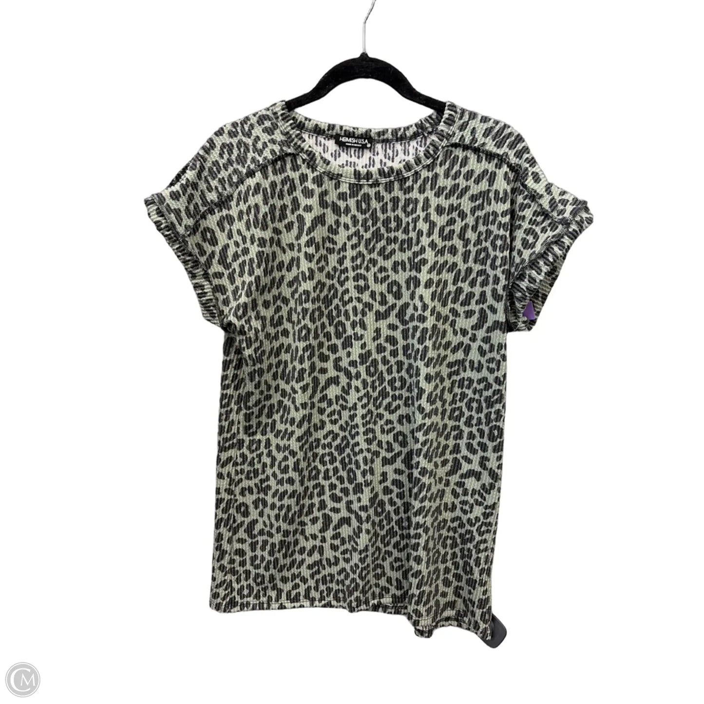 Top Short Sleeve By Heimish Usa In Green, Size: M