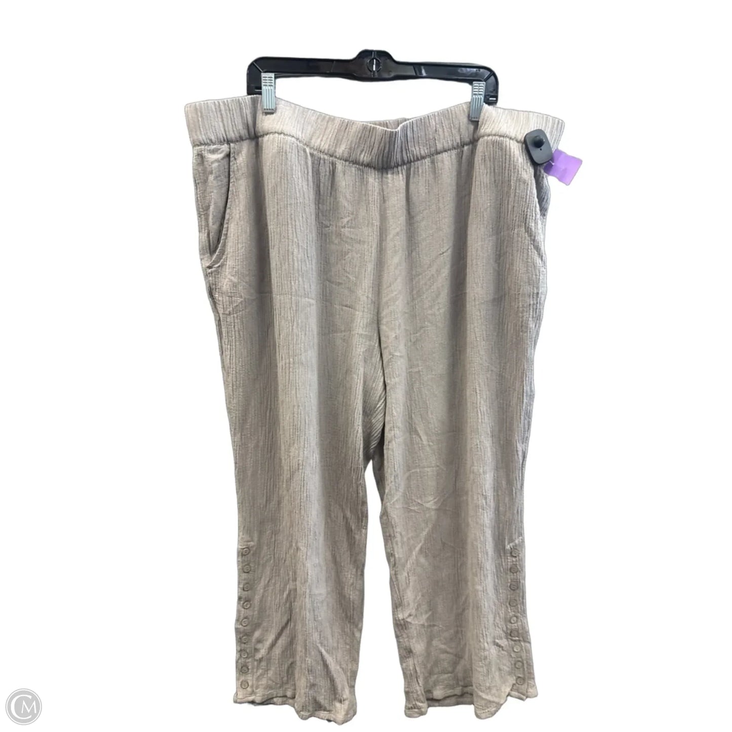 Pants Other By Soft Surroundings In Taupe, Size: 22