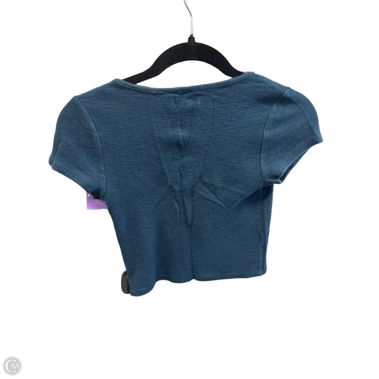 Top Short Sleeve By Wild Fable In Blue, Size: Xs