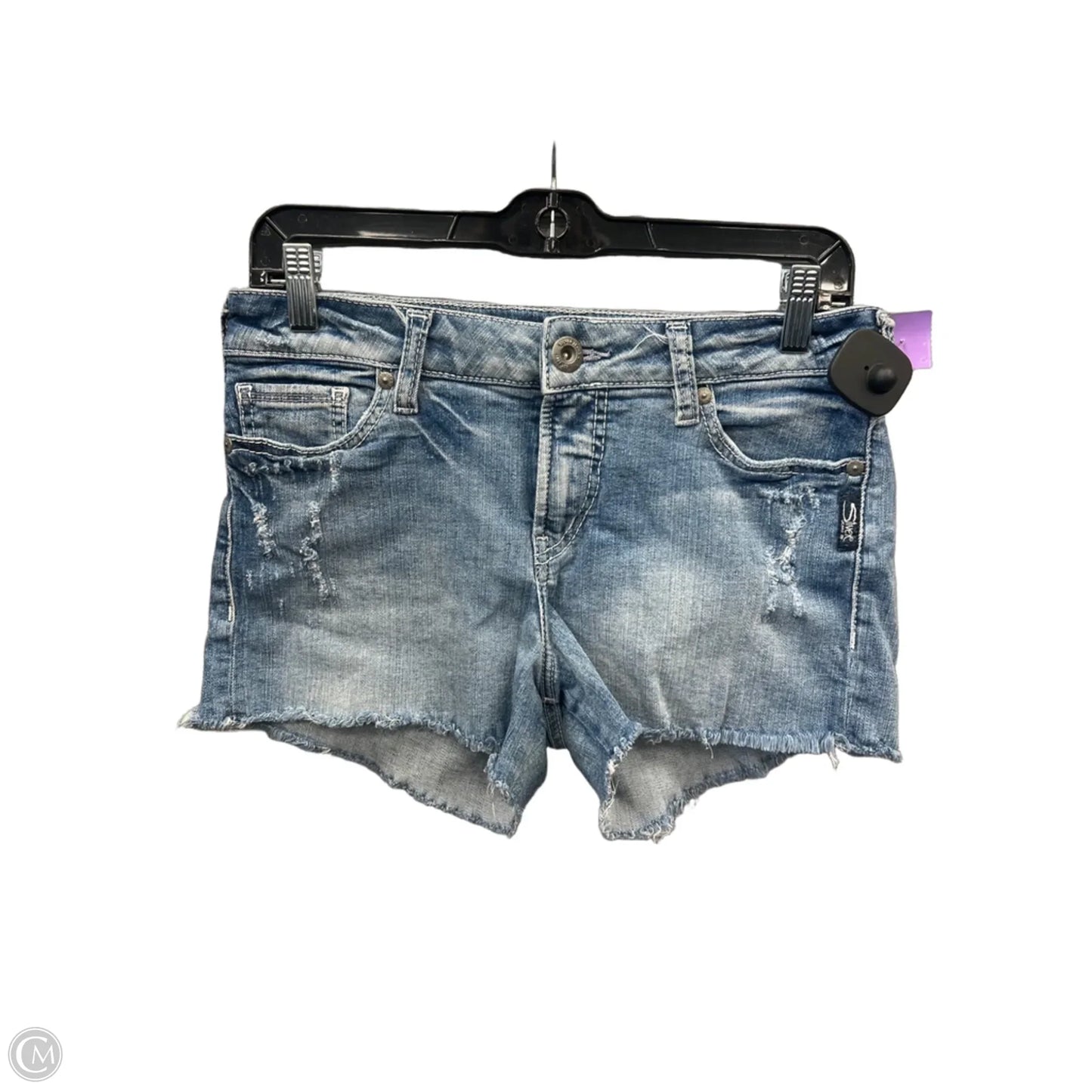 Shorts By Silver In Blue Denim, Size: 6