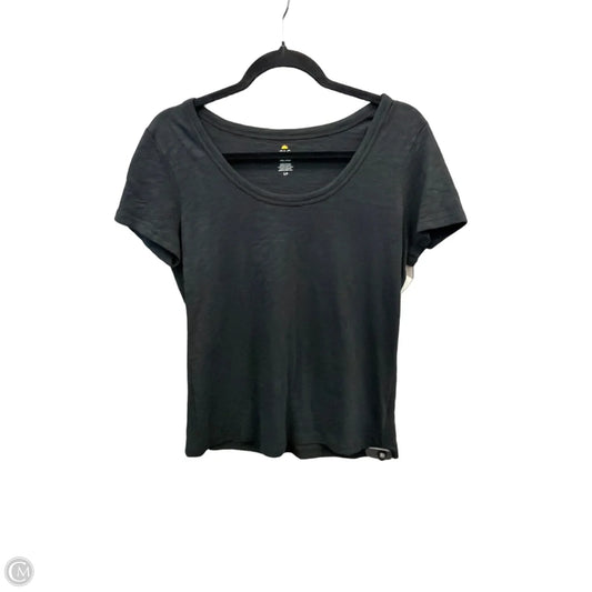 Top Short Sleeve By C And C In Black, Size: S