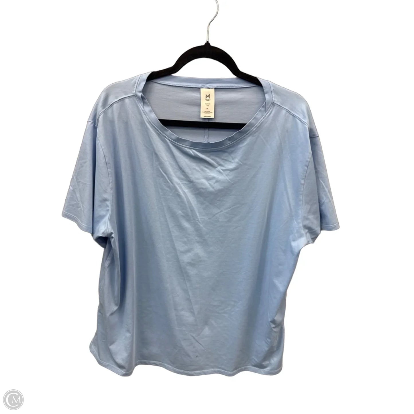 Top Short Sleeve By Members Mark In Blue, Size: Xl