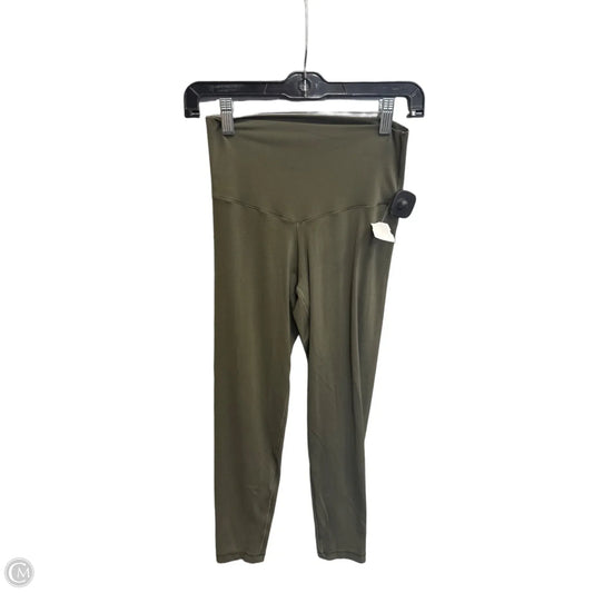 Athletic Leggings By Offline In Green, Size: M