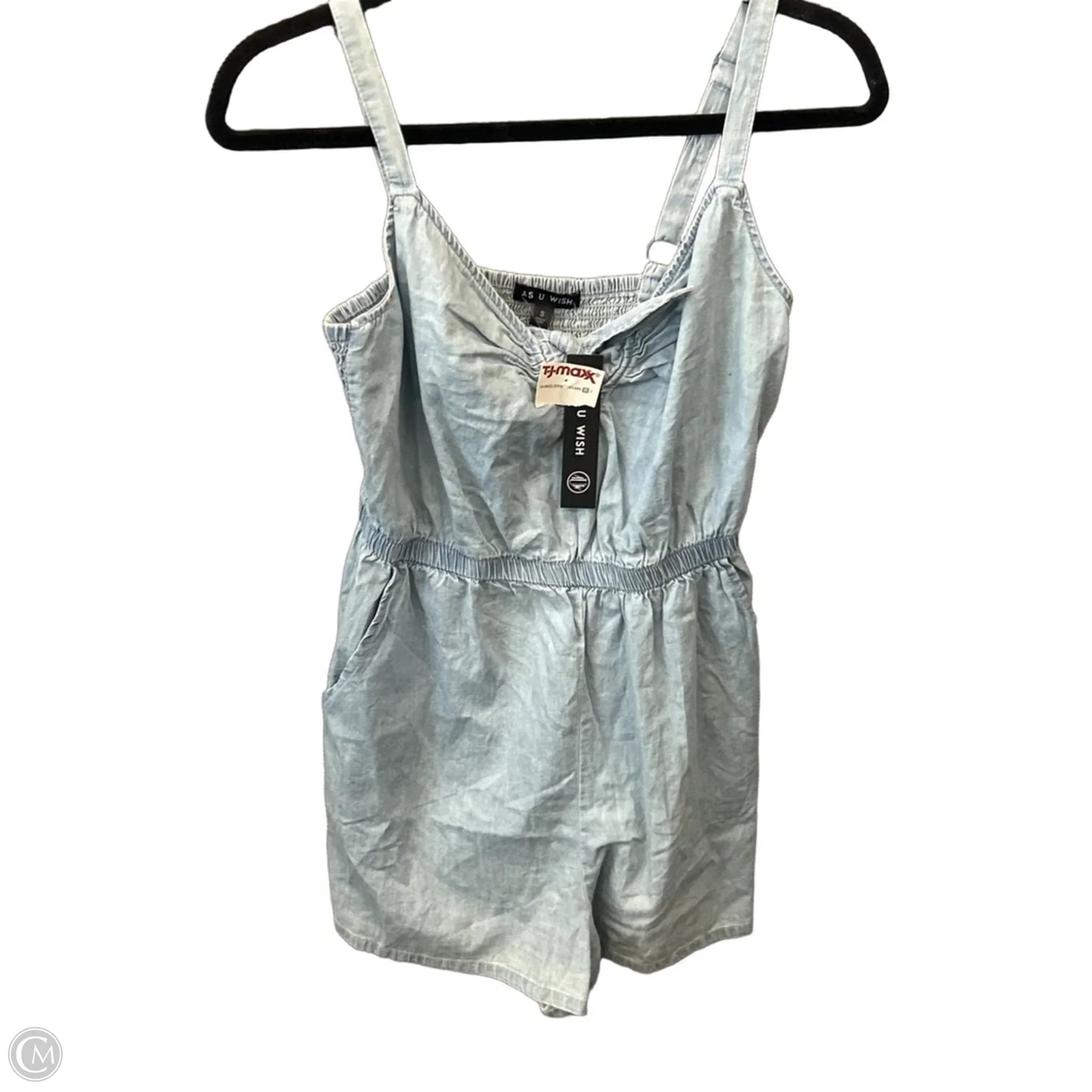 Romper By As U Wish In Blue, Size: S