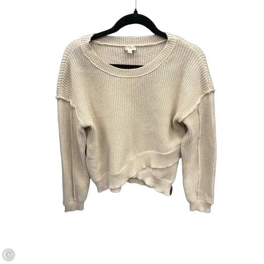 Sweater By Hem & Thread In Cream, Size: S