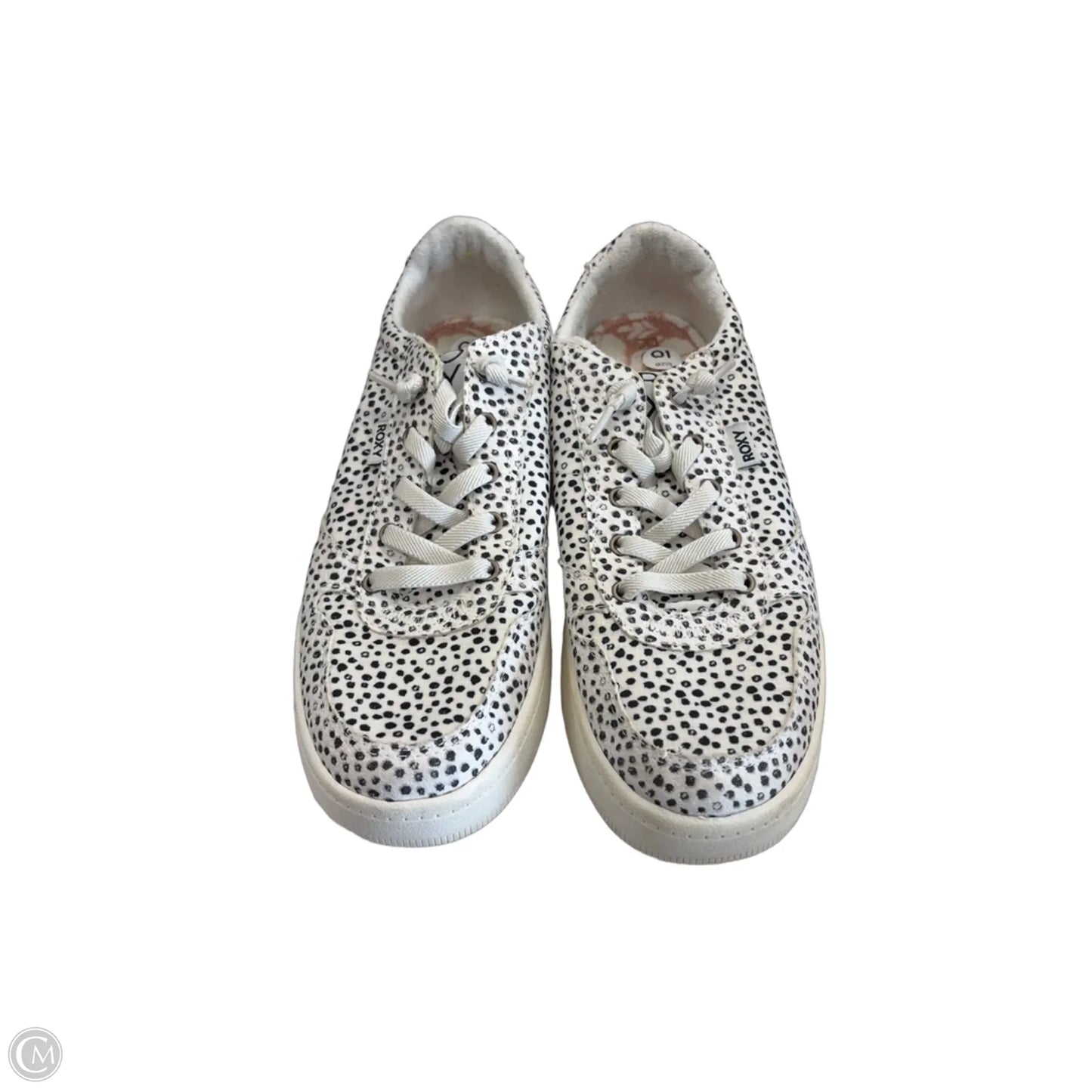 Shoes Sneakers By Roxy In Black & White, Size: 10