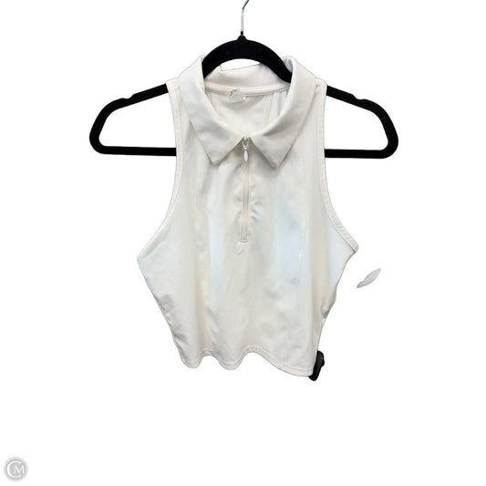 Athletic Tank Top By Old Navy In White, Size: M