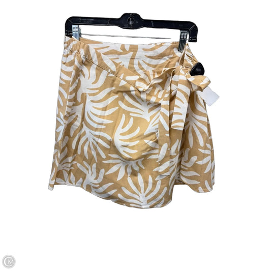 Skirt Mini & Short By A New Day In Tropical Print, Size: 14