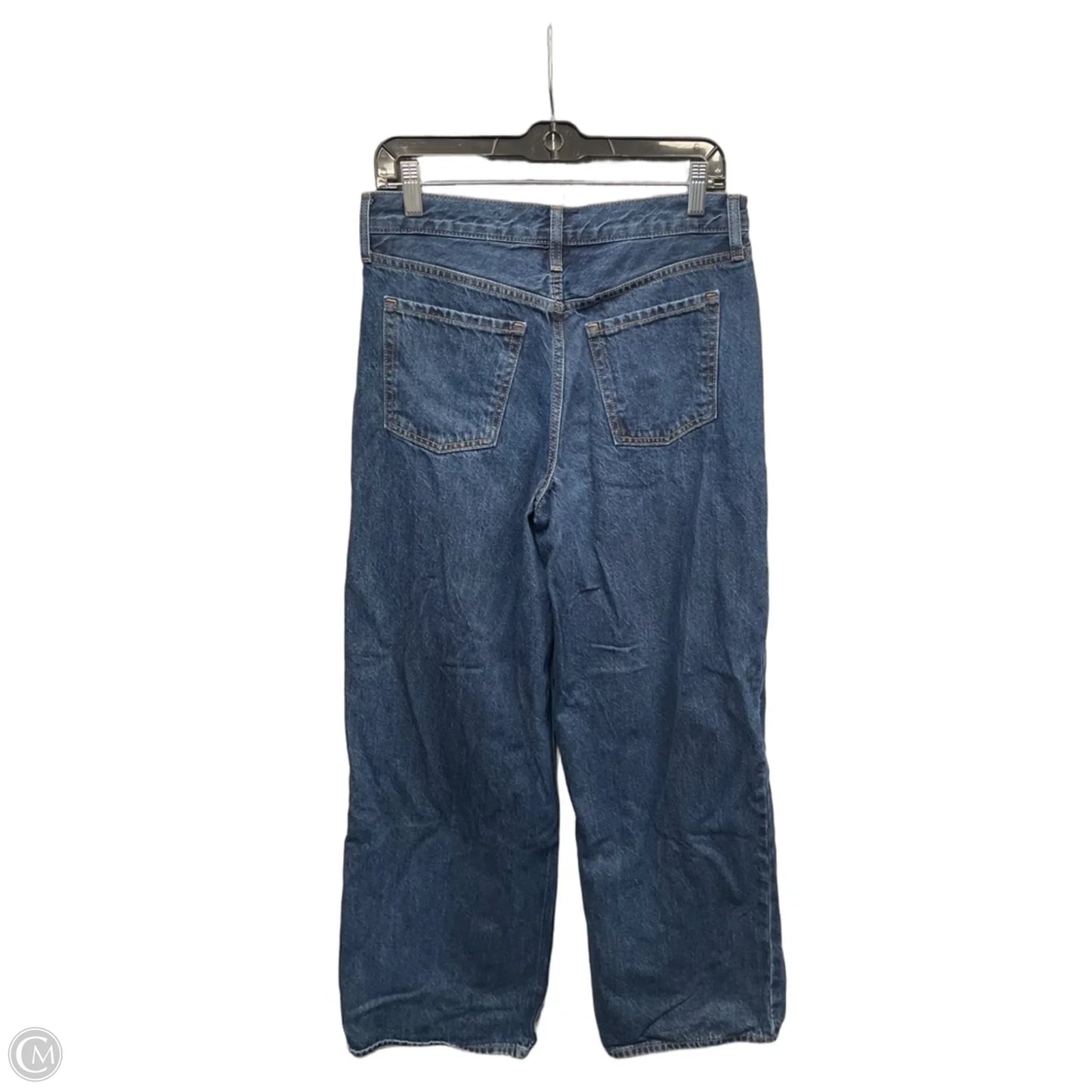 Jeans Wide Leg By Old Navy In Blue Denim, Size: 4