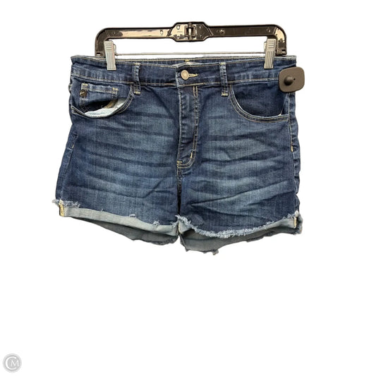 Shorts By Kancan In Blue Denim, Size: 12