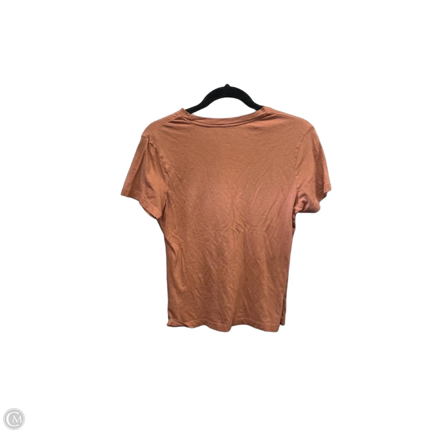 Top Short Sleeve Basic By A New Day In Brown, Size: S