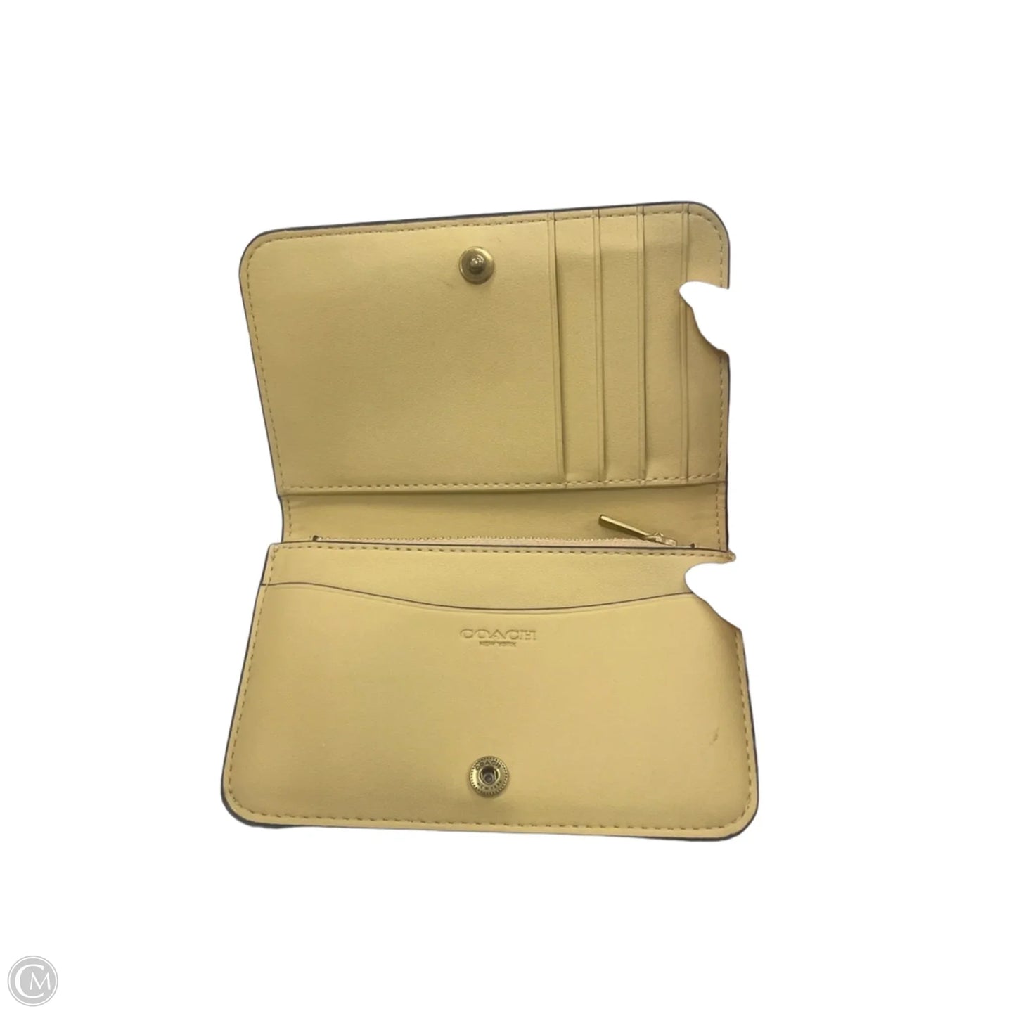 Wallet Designer By Coach, Size: Small