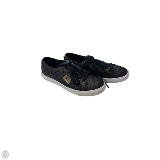 Shoes Sneakers By Guess In Black, Size: 7.5