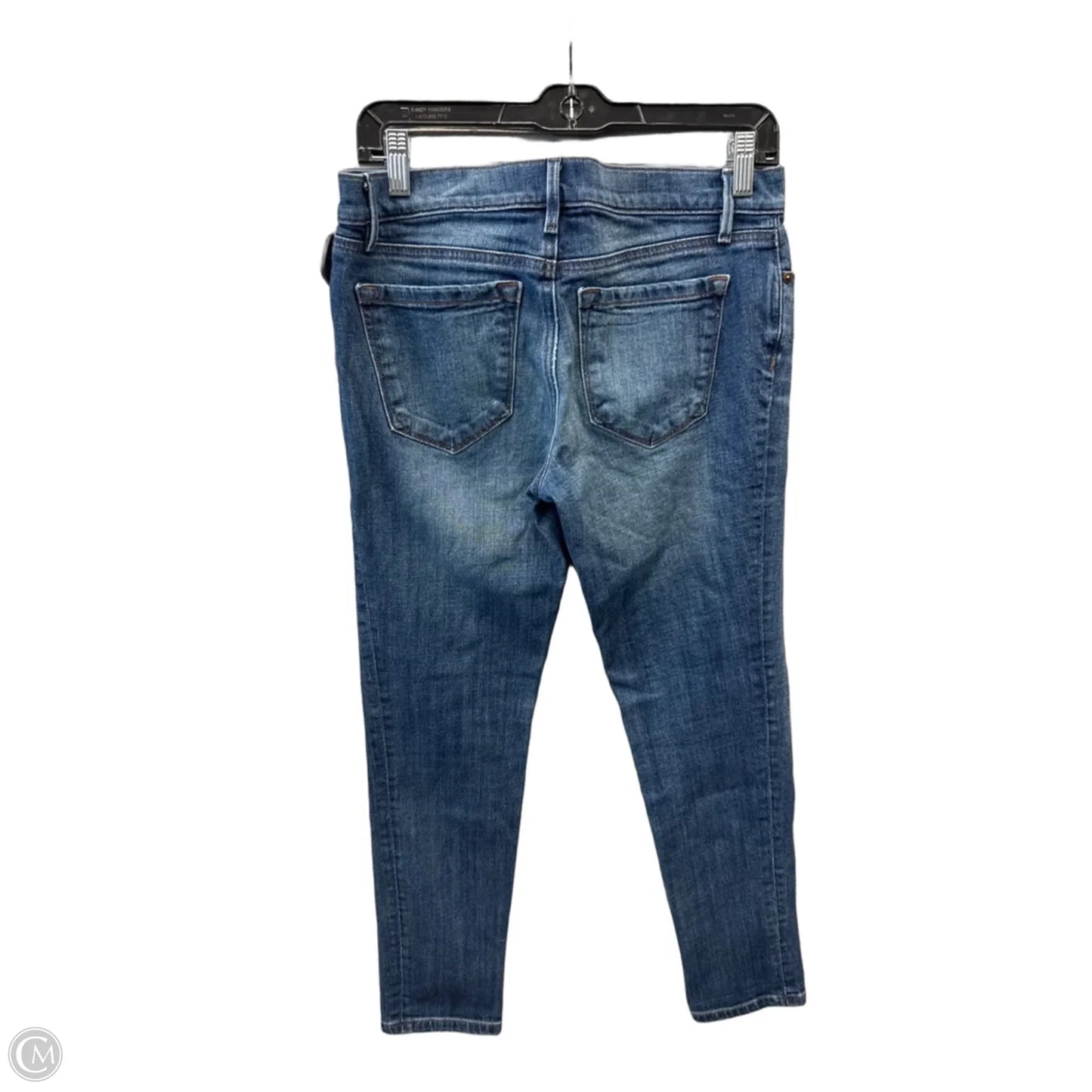Jeans Skinny By Loft In Blue Denim, Size: 4