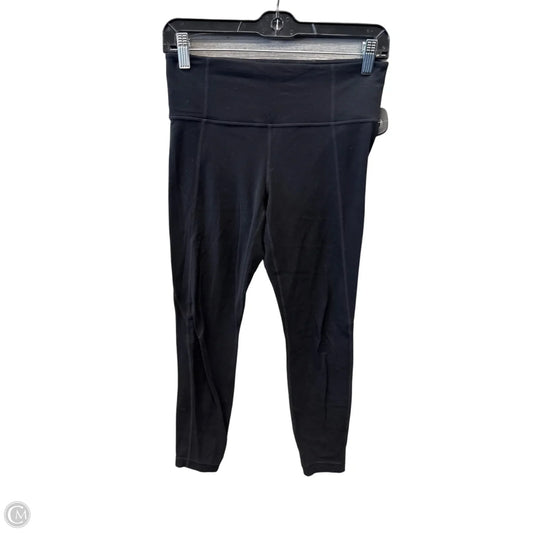 Athletic Leggings By Athleta In Black, Size: S