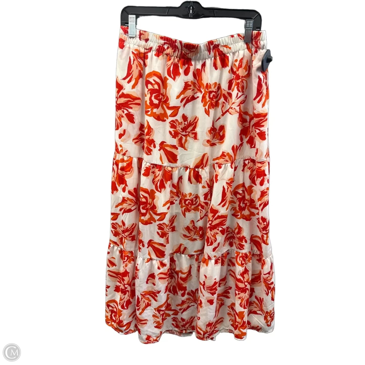 Skirt Maxi By Cmf In Floral Print, Size: 14