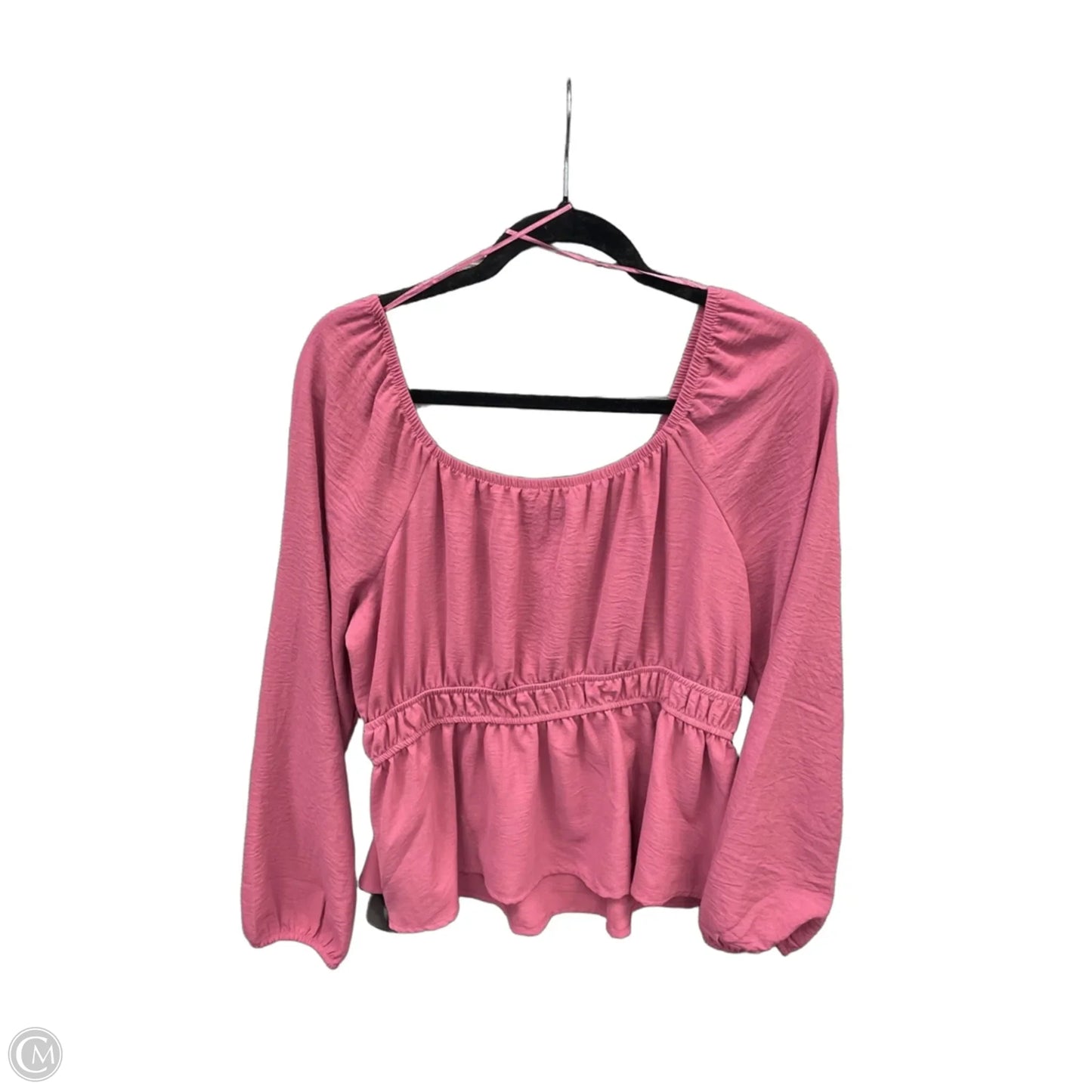 Top Long Sleeve By Olive And Oak In Purple, Size: L
