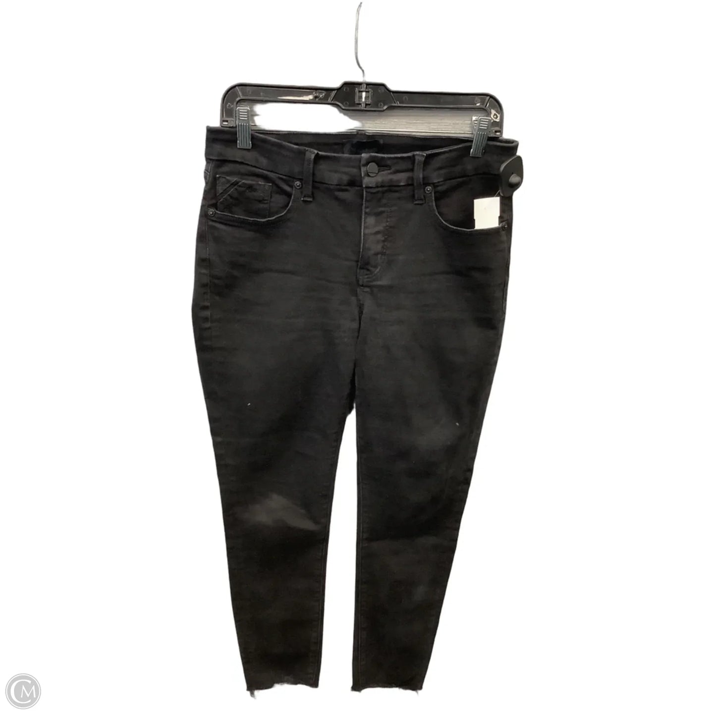Jeans Skinny By Buckle Black In Blue Denim, Size: 6