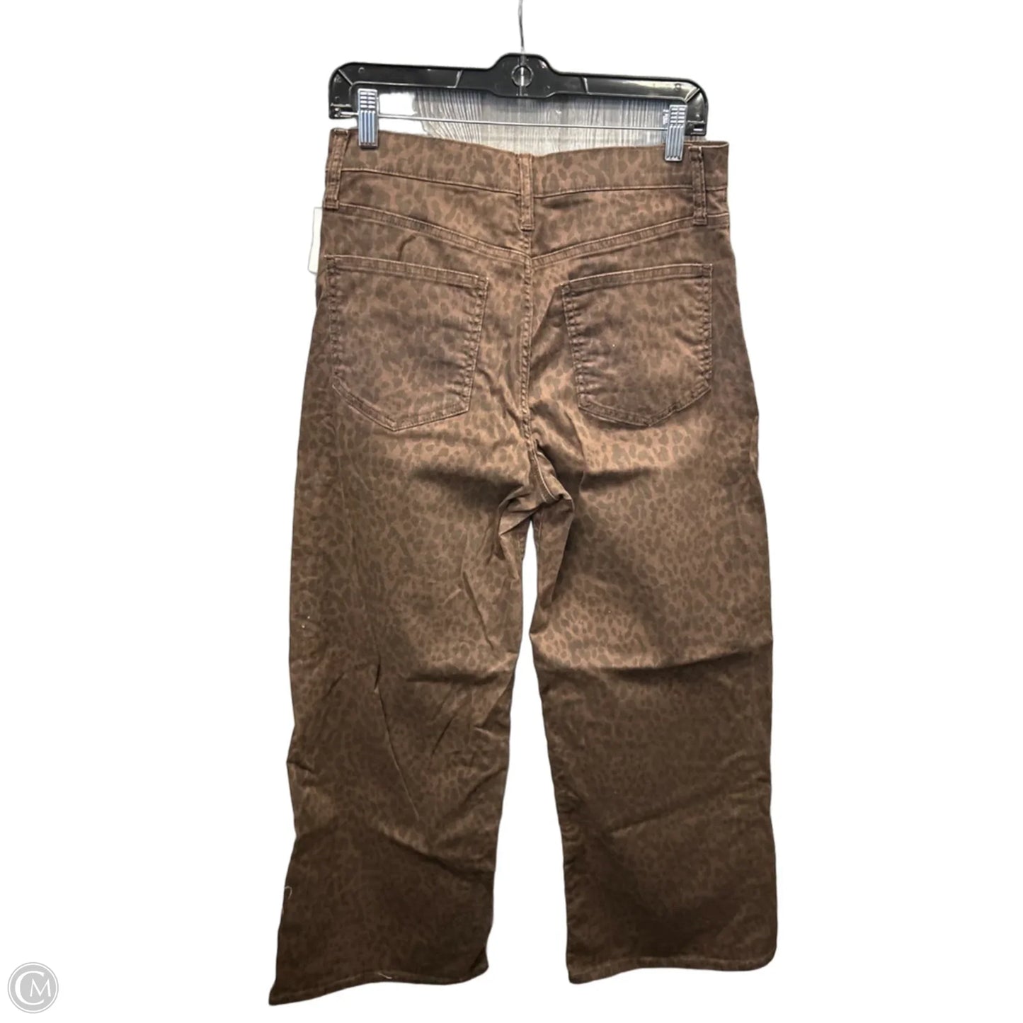 Jeans Straight By Gap In Animal Print, Size: 8