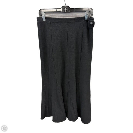 Skirt Midi By Eileen Fisher In Black, Size: 0