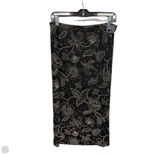 Skirt Midi By Coldwater Creek In Black, Size: 8