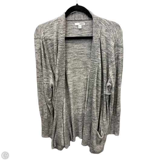 Cardigan By Sonoma In Grey, Size: Xxl