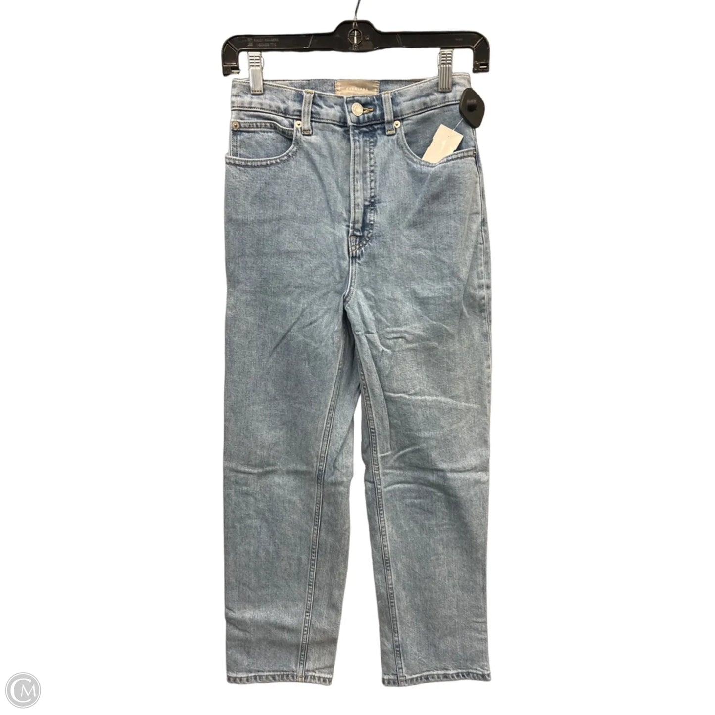 Jeans Straight By Everlane In Blue Denim, Size: 2