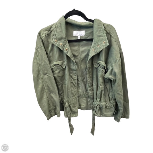 Jacket Other By Time And Tru In Green, Size: L