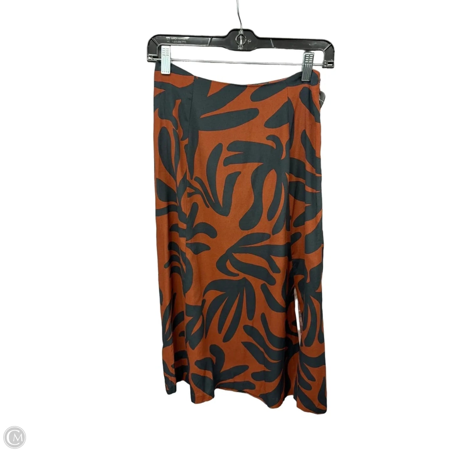 Skirt Midi By On 34th In Black & Brown, Size: 2