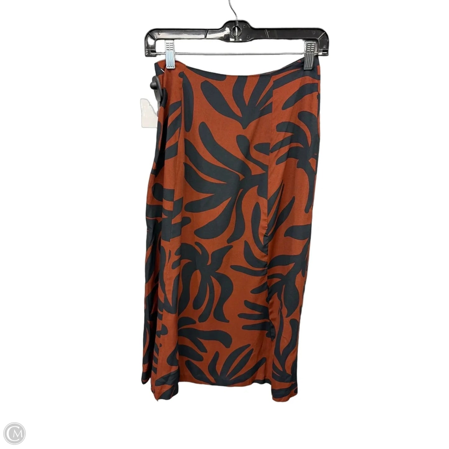 Skirt Midi By On 34th In Black & Brown, Size: 2