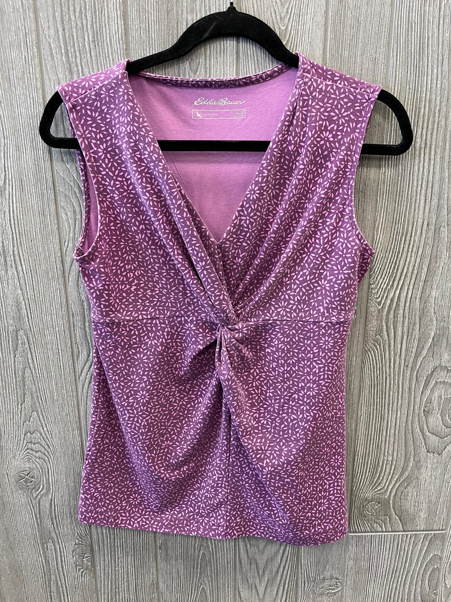 Purple Top Sleeveless Eddie Bauer, Size S