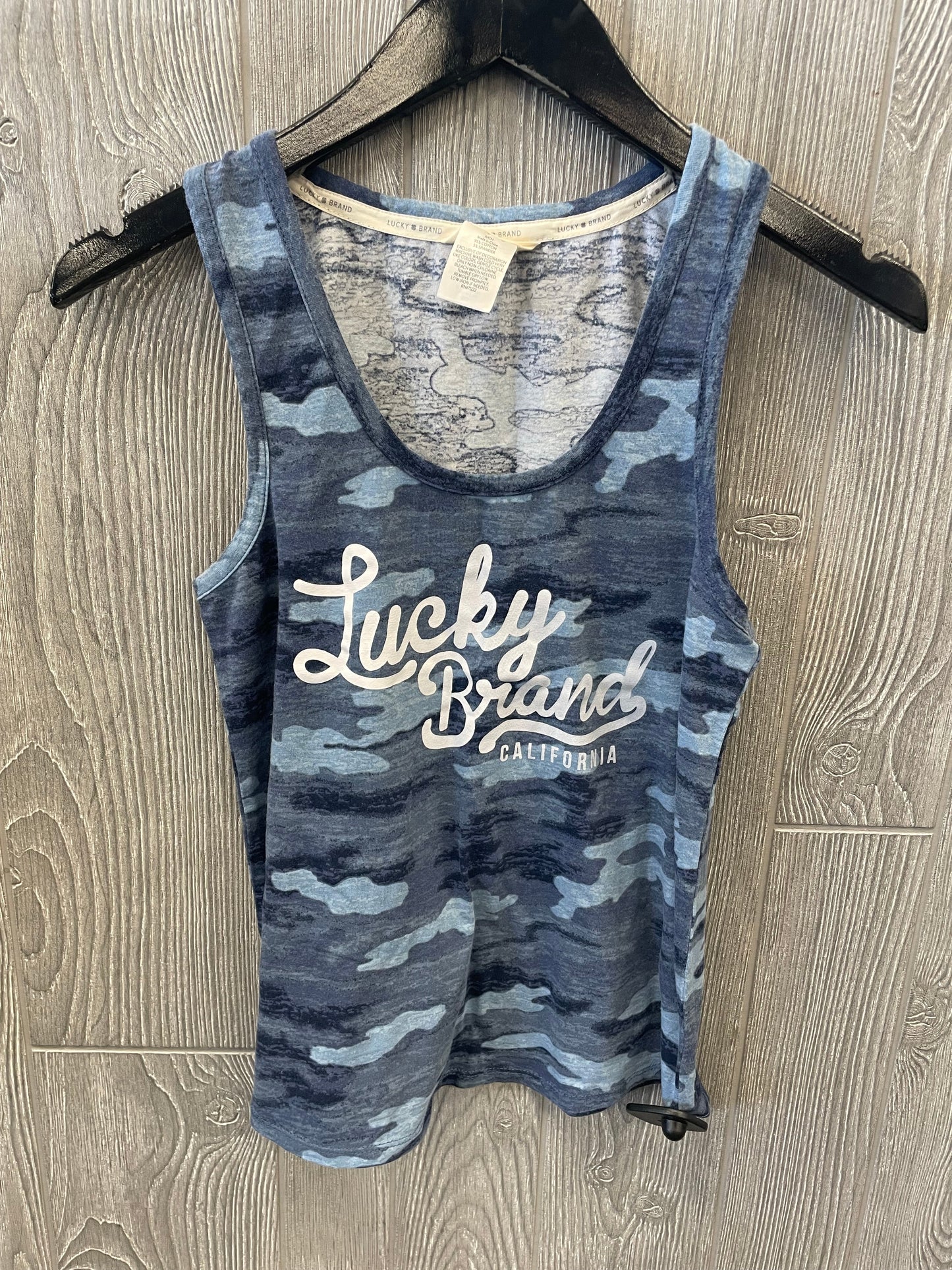 Blue Top Sleeveless Lucky Brand, Size S