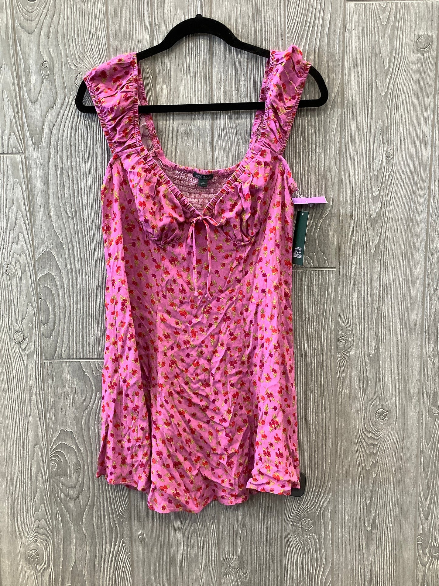 Pink Tunic Sleeveless Wild Fable, Size M