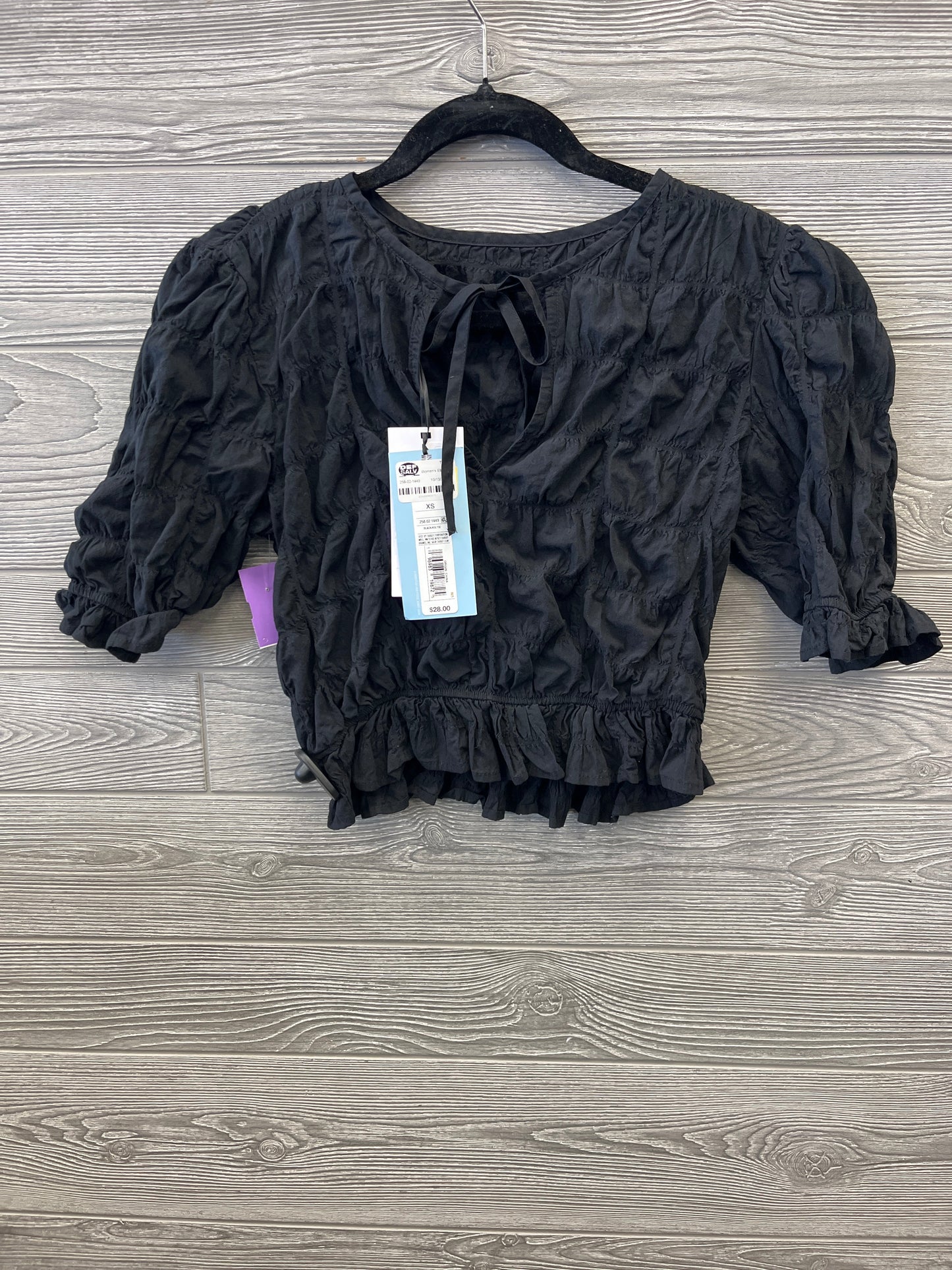 Top Short Sleeve By Target In Black, Size: Xs