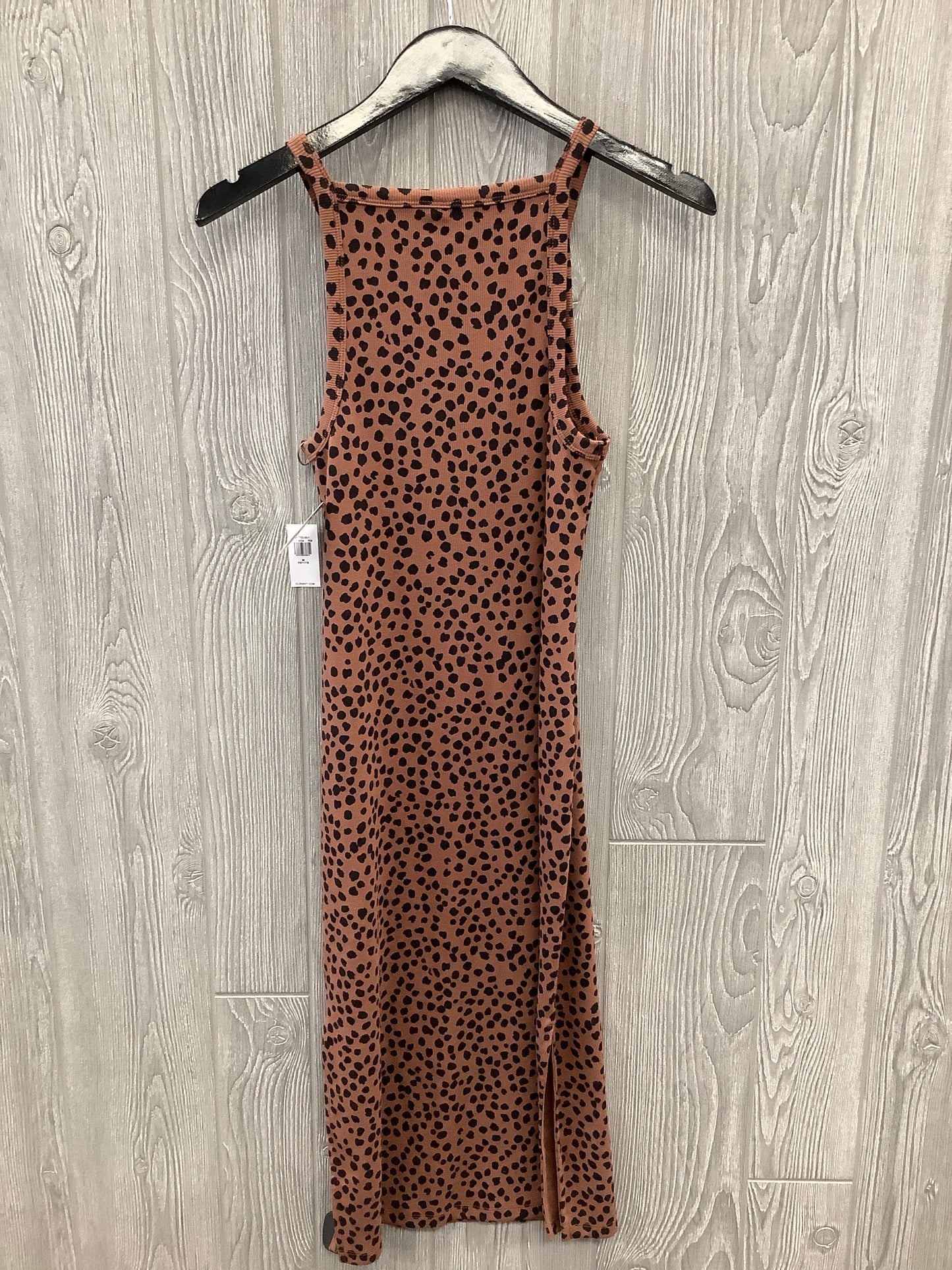 Animal Print Dress Casual Midi Old Navy, Size M