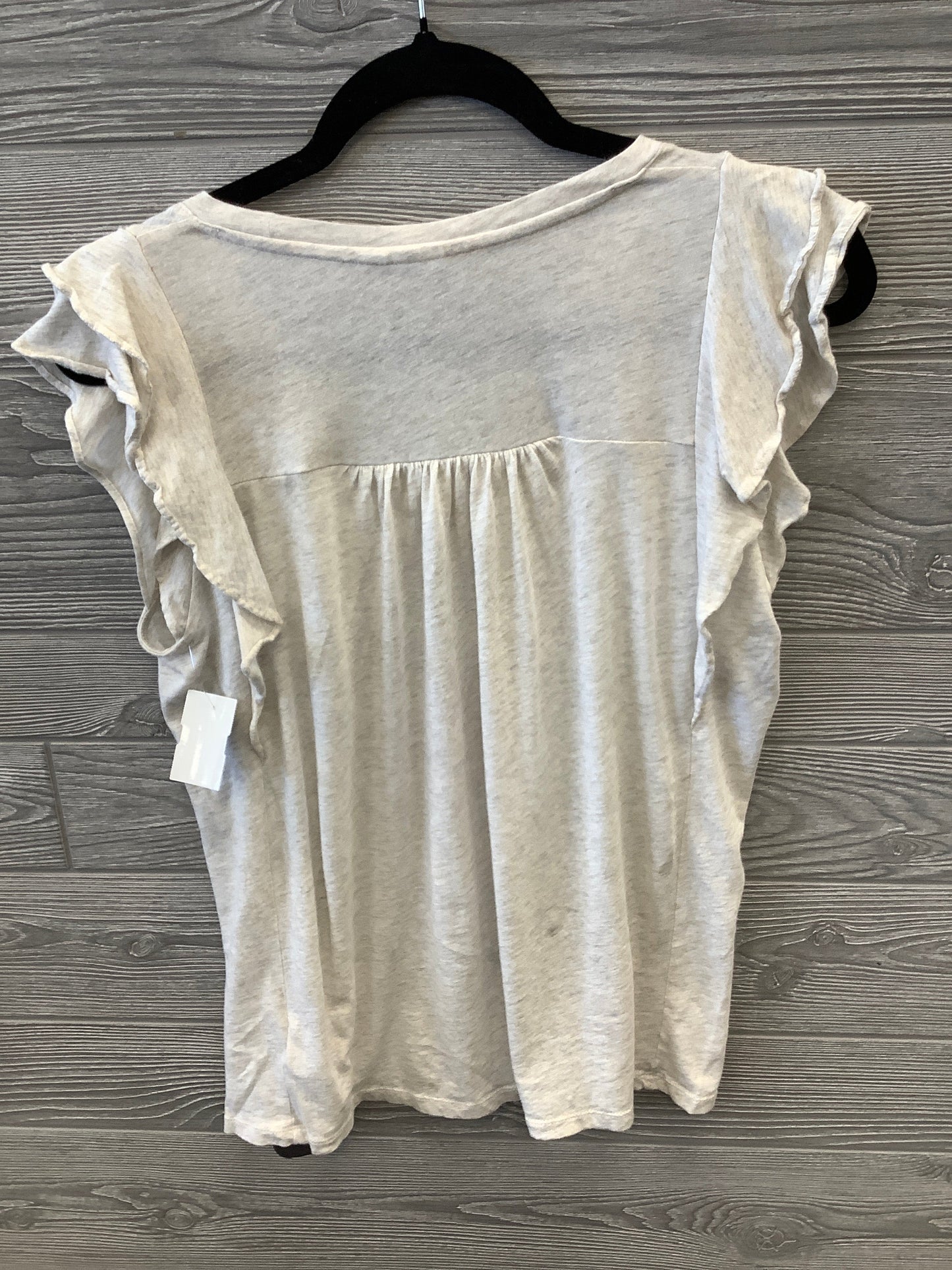 Top Sleeveless By Gap In Cream, Size: Xs