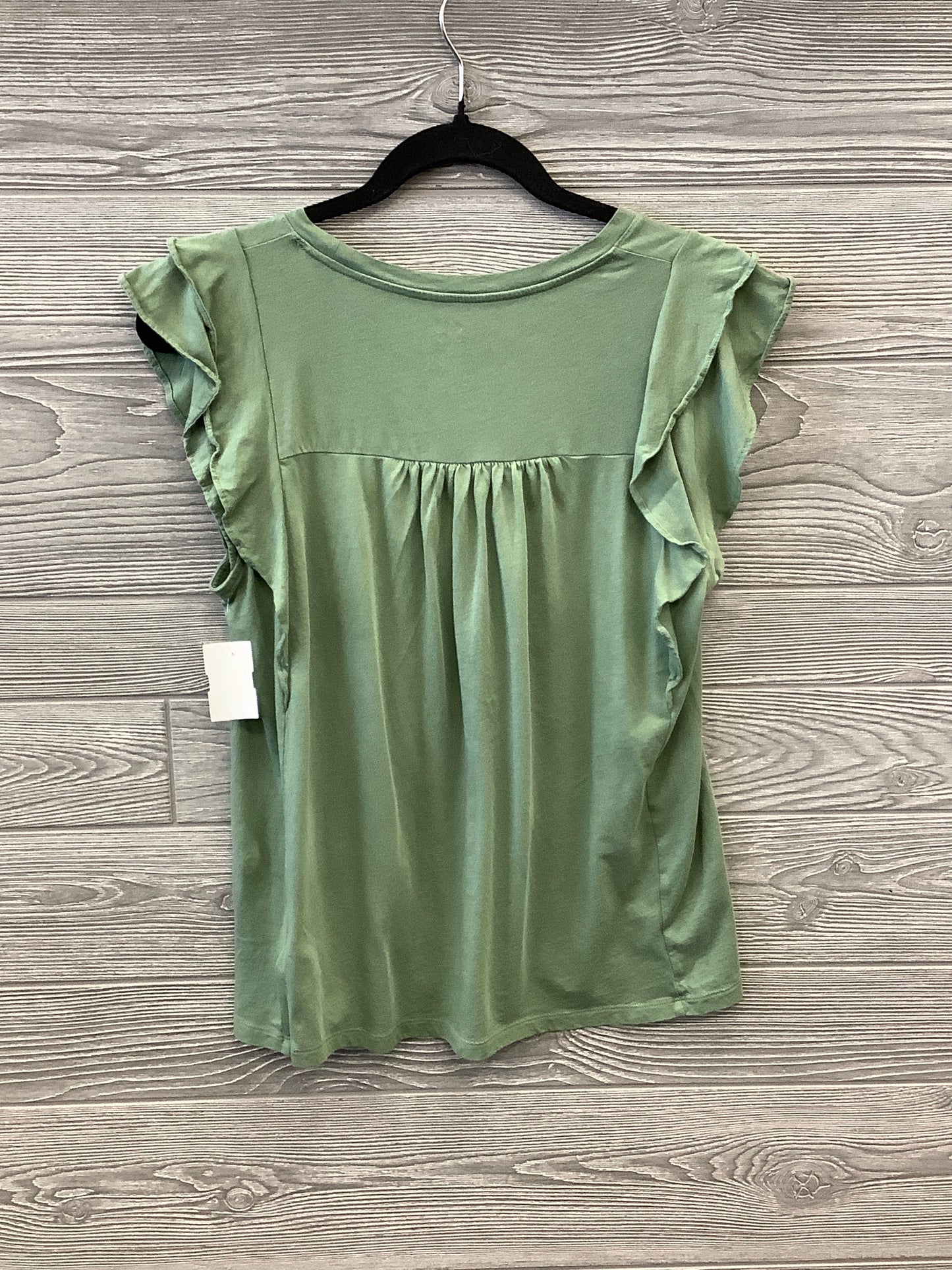 Top Sleeveless By Gap In Green, Size: S