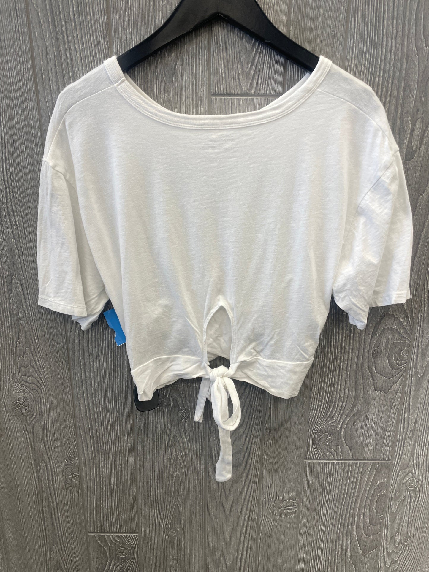 Top Short Sleeve By Aerie In White, Size: M