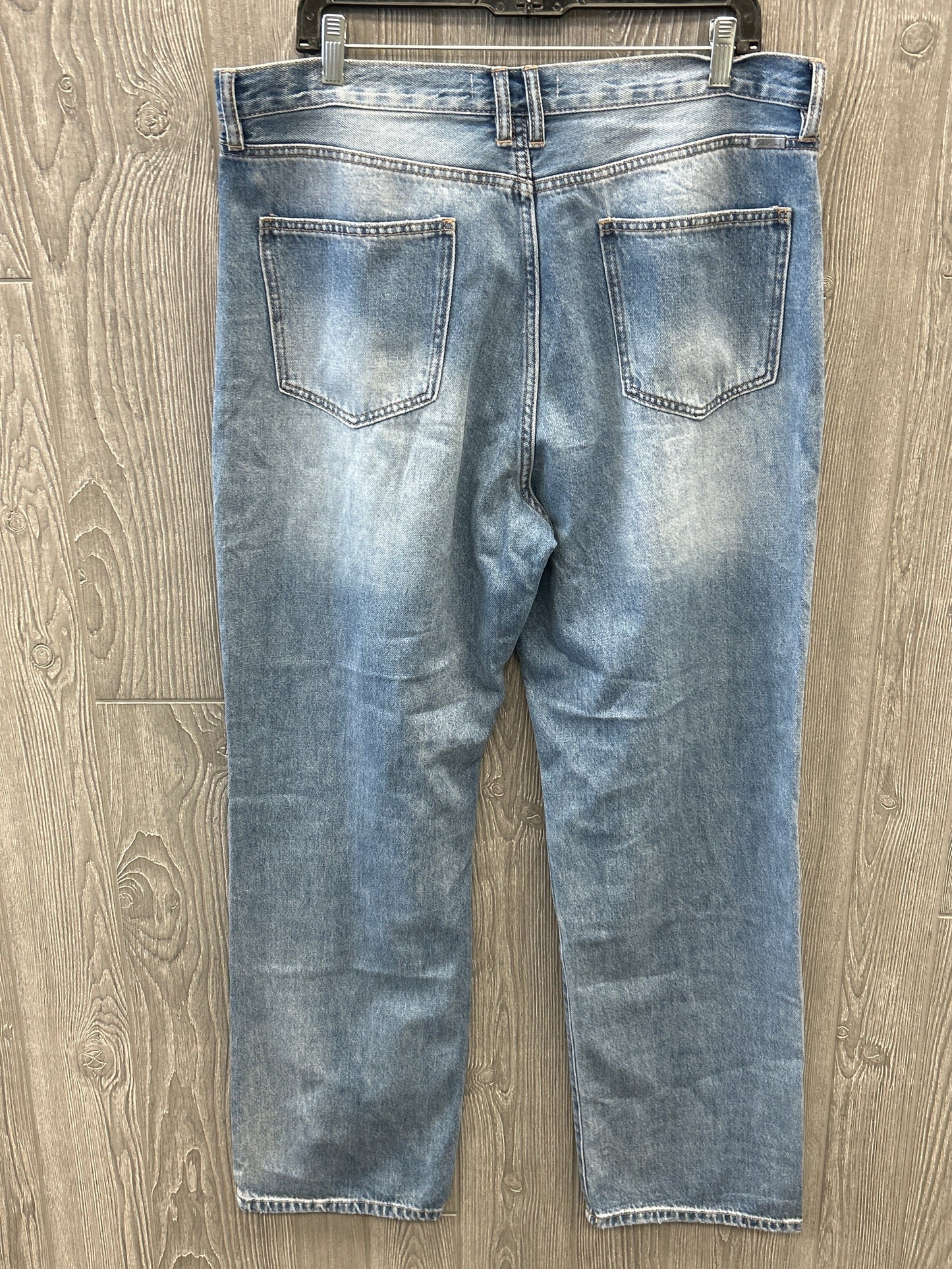 Jeans Boot Cut By Kancan In Blue, Size: 16