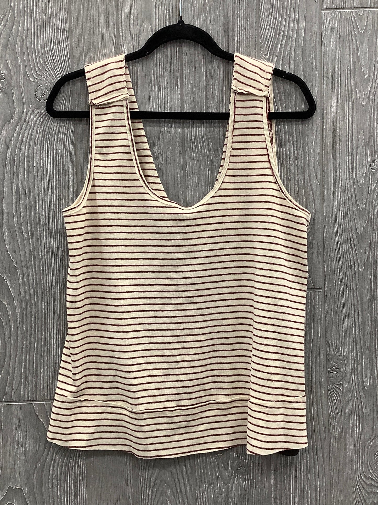 Top Sleeveless By Clothes Mentor In Striped Pattern, Size: L