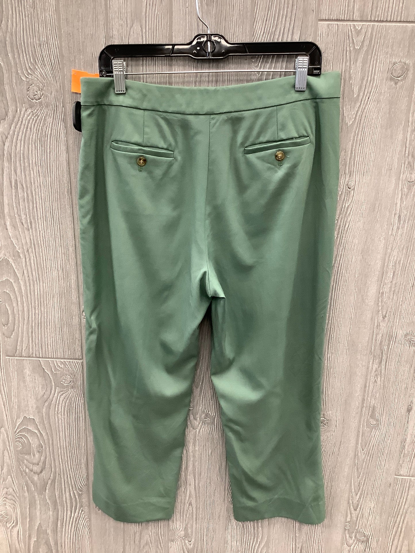 Capris By J. Crew In Green, Size: 10