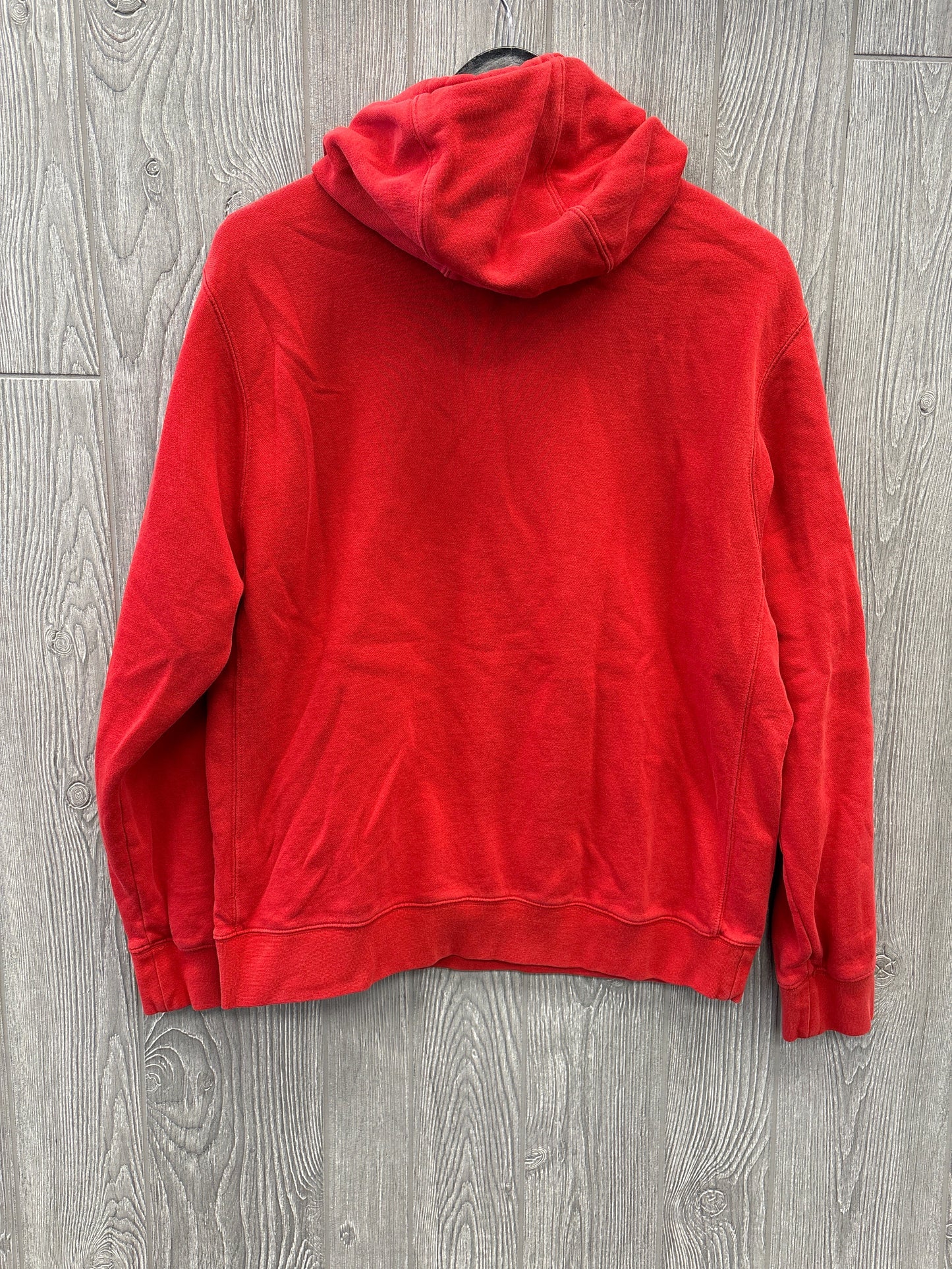 Sweatshirt Hoodie By Nike Apparel In Red, Size: M