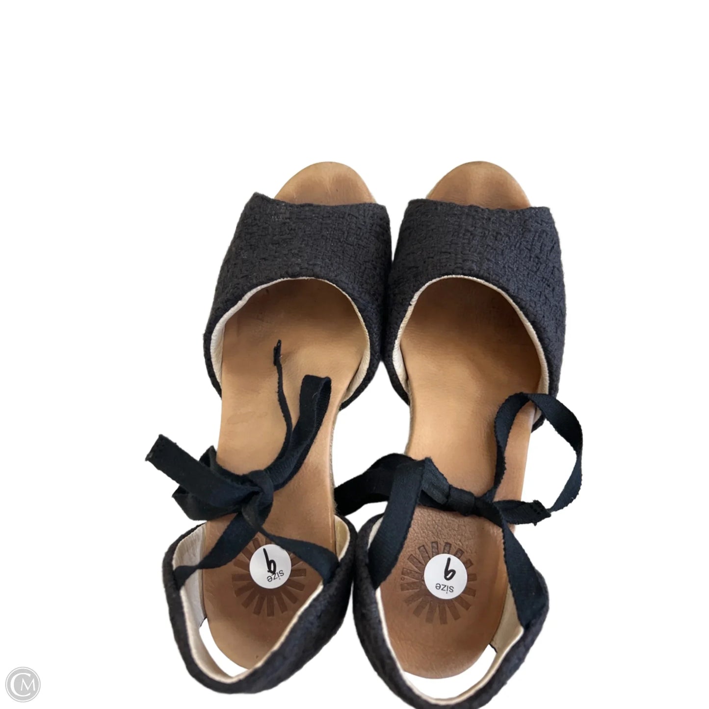 Sandals Designer By Ugg In Black, Size: 9